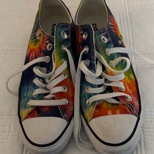 Converse Multicolor Tie-Dye Sneakers